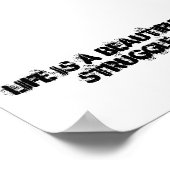 ライフ引用文ポスター ポスター (角)