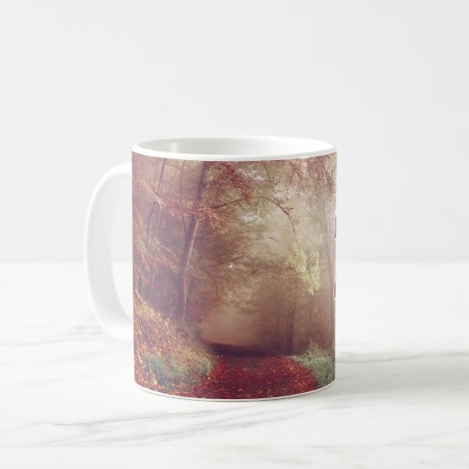 ライフ引用文マグ コーヒーマグカップ (正面左)