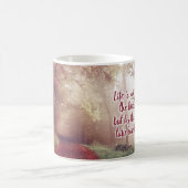 ライフ引用文マグ コーヒーマグカップ (中央)