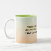 ライフ引用文マグ ツートーンマグカップ (左)