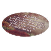 ライフ引用文切削ボード カッティングボード (角)