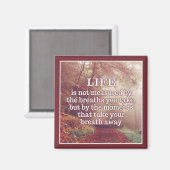 ライフ引用文磁石 マグネット (正面/裏面)