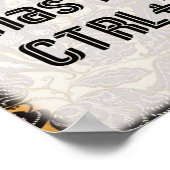 ライフ引用文装飾 ポスター (角)