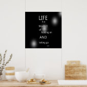 ライフ引用文 ポスター (キッチン)