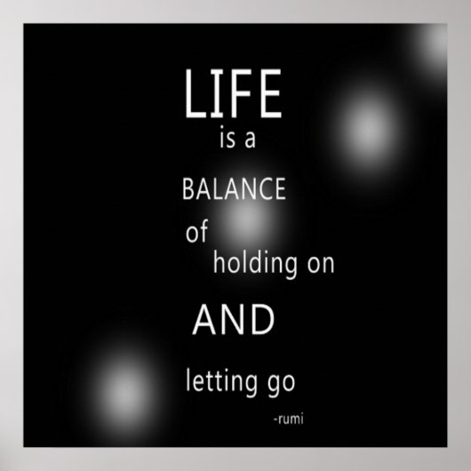 ライフ引用文 ポスター (正面)