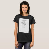 ライフ引用文 Tシャツ (正面フル)