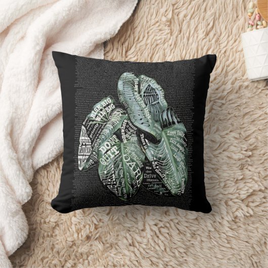 ライフ感動的やる気を起こさせる引用文 クッション (ブランケット)