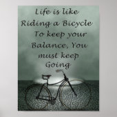 ライフ感動的やる気を起こさせる引用文 ポスター (正面)