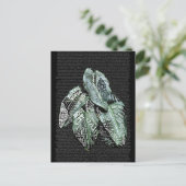 ライフ感動的やる気を起こさせる引用文 ポストカード (スタンド正面)