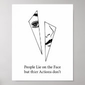 ライフ感動的リアリティ引用文、印刷可能引用文 ポスター (正面)