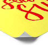 ライフ感動的引用文ハンドレタリング ポスター (角)