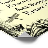 ライフ感動的引用文 ポスター (角)