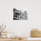 ライフ救ズ・ステーション、1890。ヴィンテージ写真 ポスター (キッチン)