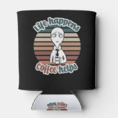 ライフ救済・アーヒ最高のー|TheCoffee Gift 缶クーラー (裏面)