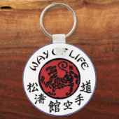ライフ方法Shotokan Keychain キーホルダー (正面)