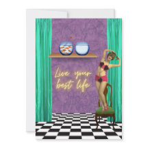 ライフ最高のファンキーヴィンテージキッチフラット