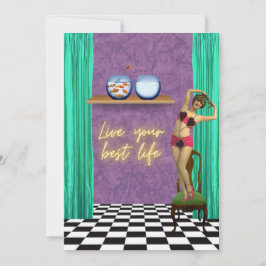 ライフ最高のファンキーヴィンテージキッチフラット