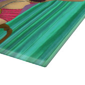 ライフ最高のファンキーヴィンテージキッチュ カッティングボード (角)