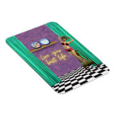 ライフ最高のファンキーヴィンテージキッチュ マグネット (右側)