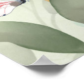 ライフ最高の引用文の水彩画ポスター ポスター (角)