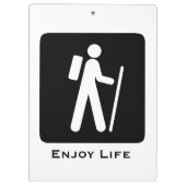 ライフ楽しむ クリップボード (裏面)