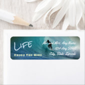 ライフ楽しむ – ライドサーファー ラベル (インサイチュ)