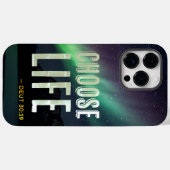 ライフ申命記30:19 Pro-Lifeを選択 Case-Mate iPhoneケース (裏面 (横))