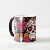 ライフ祝シュガースカル モーフィングマグカップ (正面左)