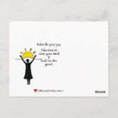 ライフ祝B_はがき ポストカード (裏面)