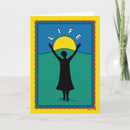 ライフ祝B_グリーティング カード