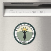 ライフ祝C_丸磁石3" マグネット (インサイチュ (食洗機))