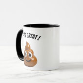 ライフ素晴らし マグカップ (正面左)