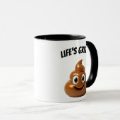 ライフ素晴らし マグカップ (正面右)