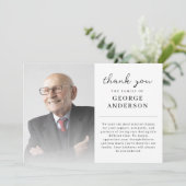 ライフ葬儀サンキューカードの写真お祝い 招待状 (スタンド正面)