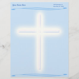 ライフ賛美レターヘッドクロスデザイン レターヘッド