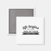 ライフ開始心地よいゾーンの終了 マグネット (正面/裏面)