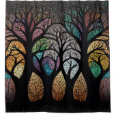 ライフ鮮やかシャワーカーテン シャワーカーテン (正面)