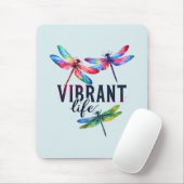 ライフ鮮やか – ドラゴン芸術的フライ マウスパッド (マウス)