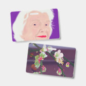 ライフ15歳の女性 バッジ (Front & Back)