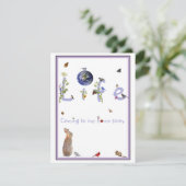 ライフ：もうすぐ我が家にやってくる - ベビーシャワーの招待状 招待状 (スタンド正面)