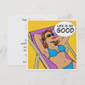 ライフ イズ ソー グッド インビテーション #2 (正面/裏面)