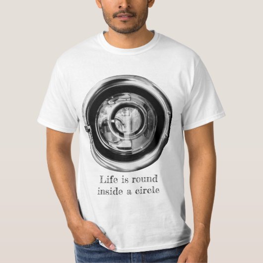 ライフ イン ア サークル - コンセプトTシャツ Tシャツ (正面)