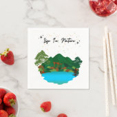 ライフ・イン・ネイチャー・ペーパー・ナプキン スタンダードカクテルナプキン (インサイチュ)