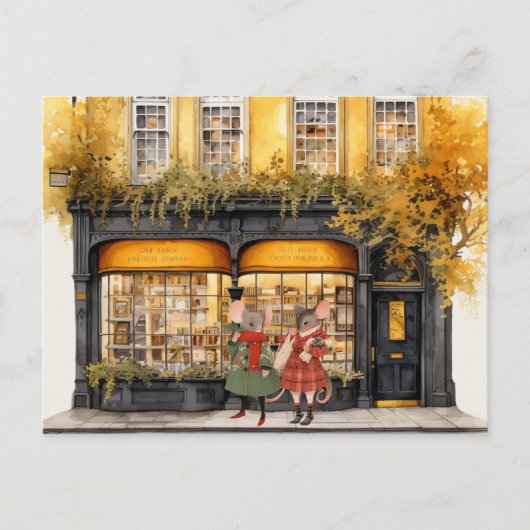 ライフ・イン・ネズミ・タウン – ガールズデー・アウト ポストカード (正面)