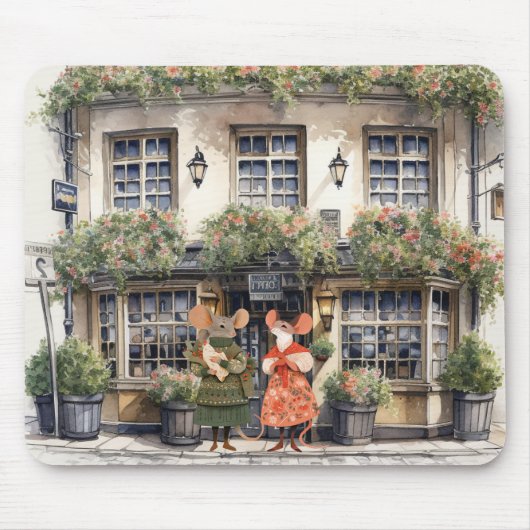 ライフ・イン・ネズミ・タウン – ショッピング・ブディーズ マウスパッド (正面)