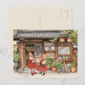 ライフ・イン・ネズミ・タウン・シリーズ葉書 – BFF ポストカード (正面/裏面)