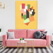 「ライフ」ウォールデコール キャンバスプリント (インサイチュ (リビング))