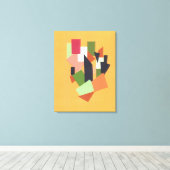 「ライフ」ウォールデコール キャンバスプリント (インサイチュ (ウッドフロア))