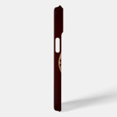 ライフ・オブ・ツリー　ダークレッドのケルト様式 Case-Mate iPhoneケース (裏面 / 右)