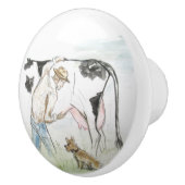 ライフ・オン・ザ・ファーム セラミックノブ (右)